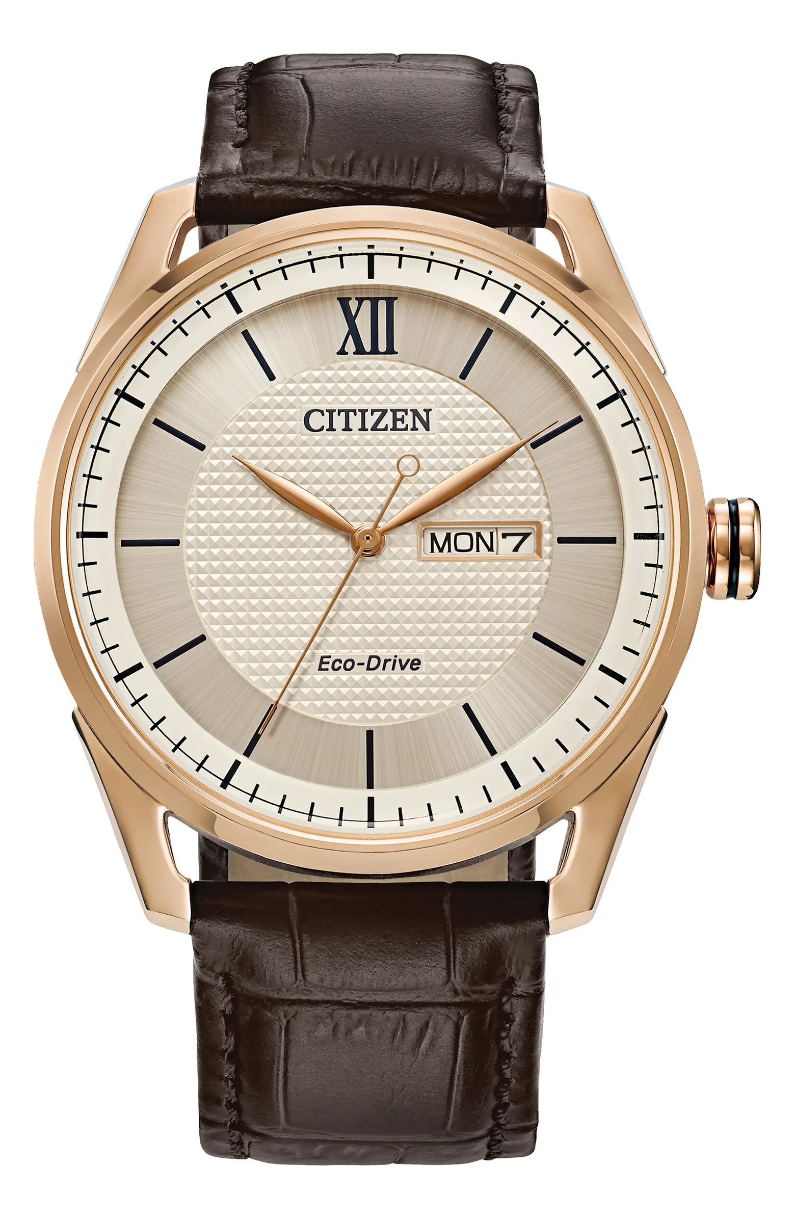 Classic Leather Strap Watch, 42mm | Nordstrom
