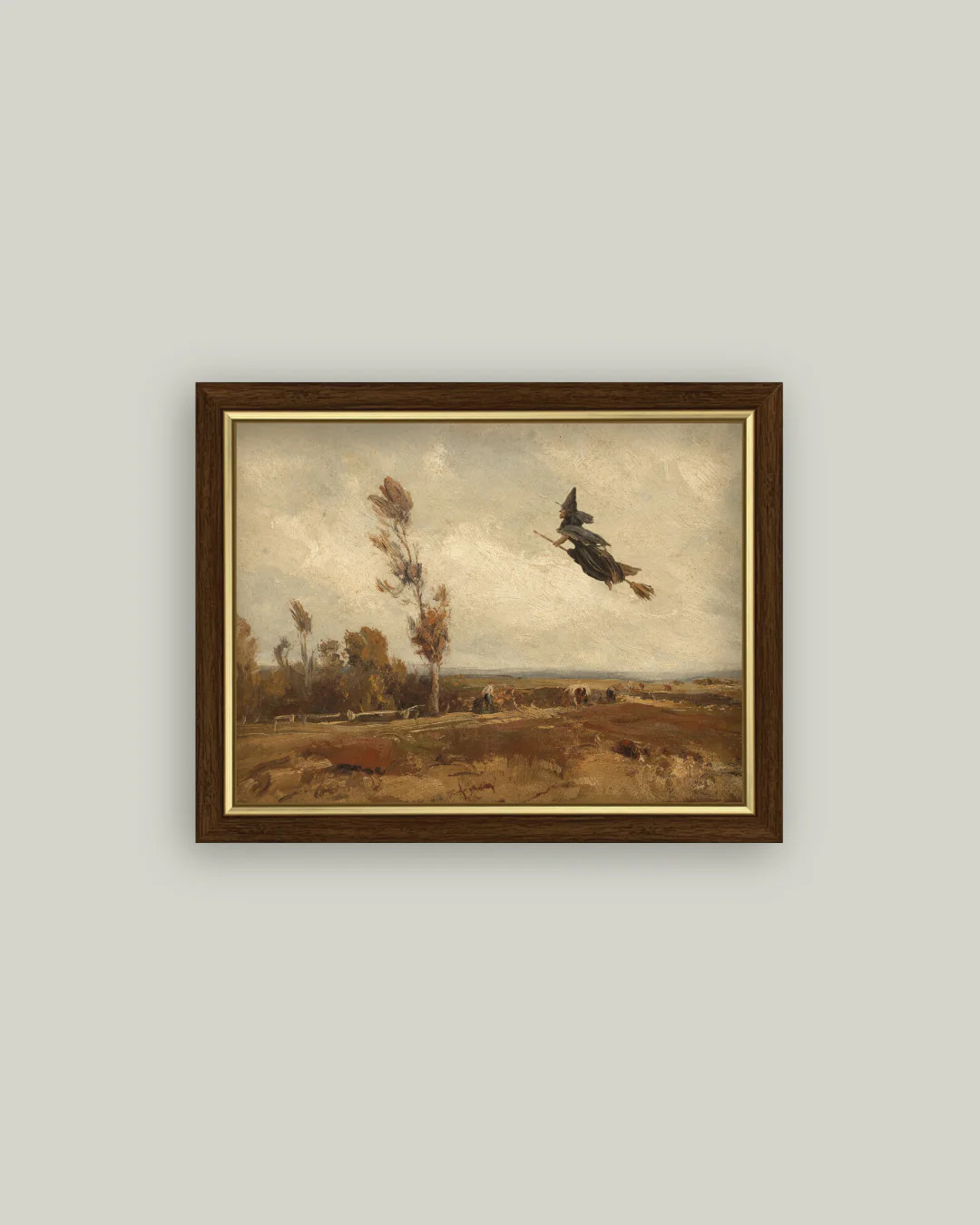 Witch Over an Autumn Sky | Petal Lane