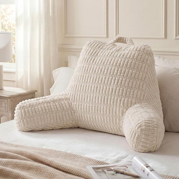 Blissful Diary Reading Pillow, Backrest Pillow with Shredded Memory Foam for Adult & Children, De... | Amazon (US)