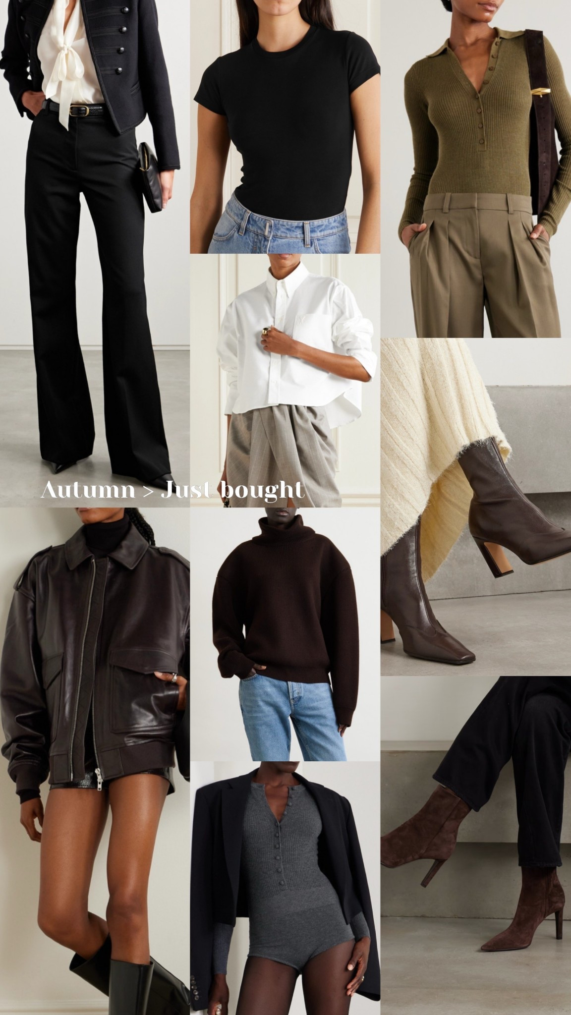 The new season dropped and I thought I’d try out a few new wardrobe staples - I live in bodies, so I’ve bought a few to try. I also live in boots and brown will be the seasons colour, so I’ve bought a few to try to find a fave 

#LTKluxury #LTKeurope #LTKautumn