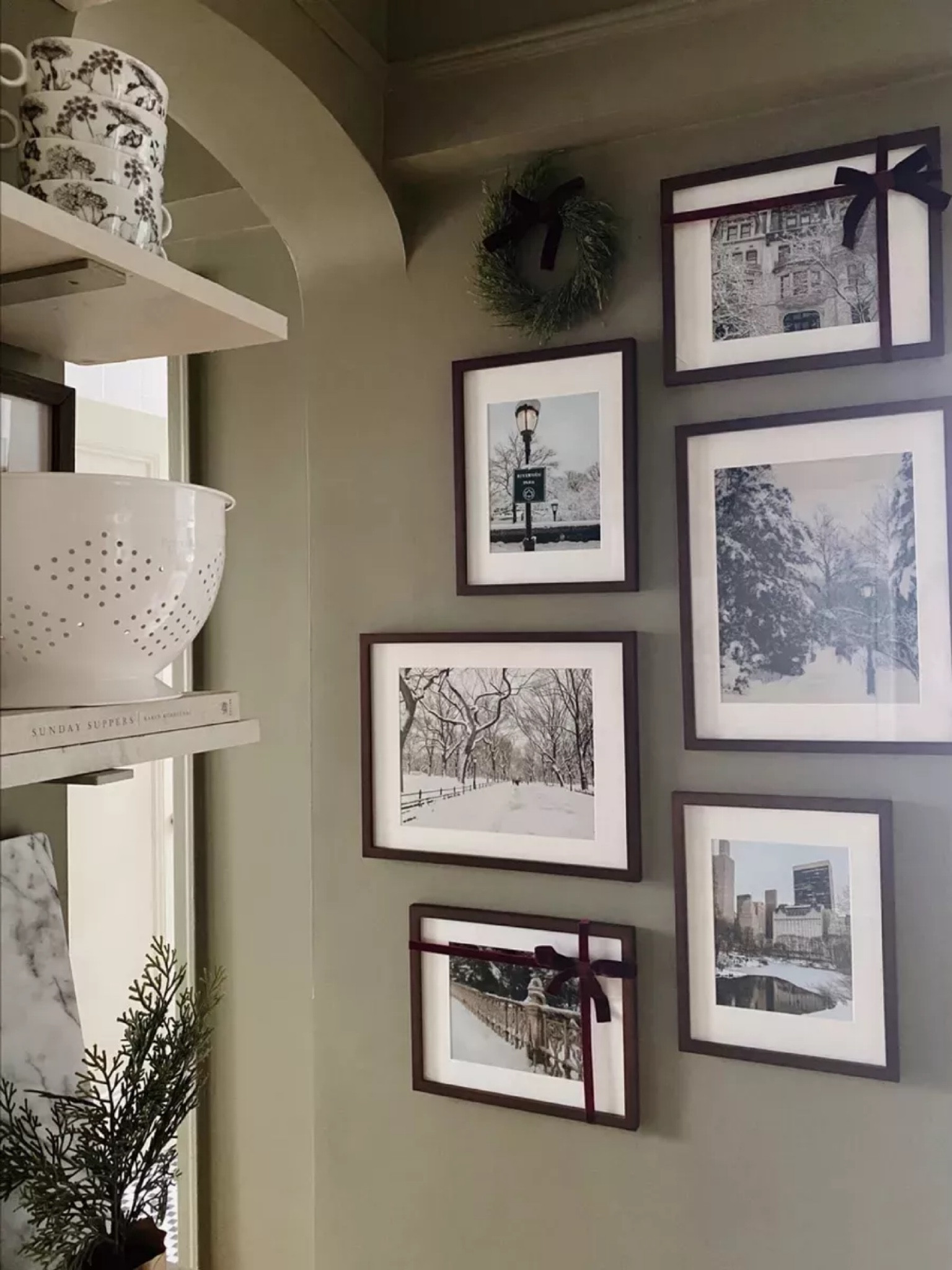 Christmas wall, holiday decor, gallery wall, kitchen wall, winter art prints

#LTKhome #LTKSeasonal #LTKHoliday