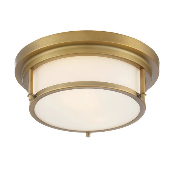 Candiss Glass Flush Mount | Wayfair North America