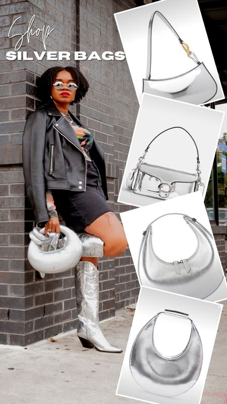 Metallic silver bags are in style! Here’s a roundup of my favorites 

#LTKitbag