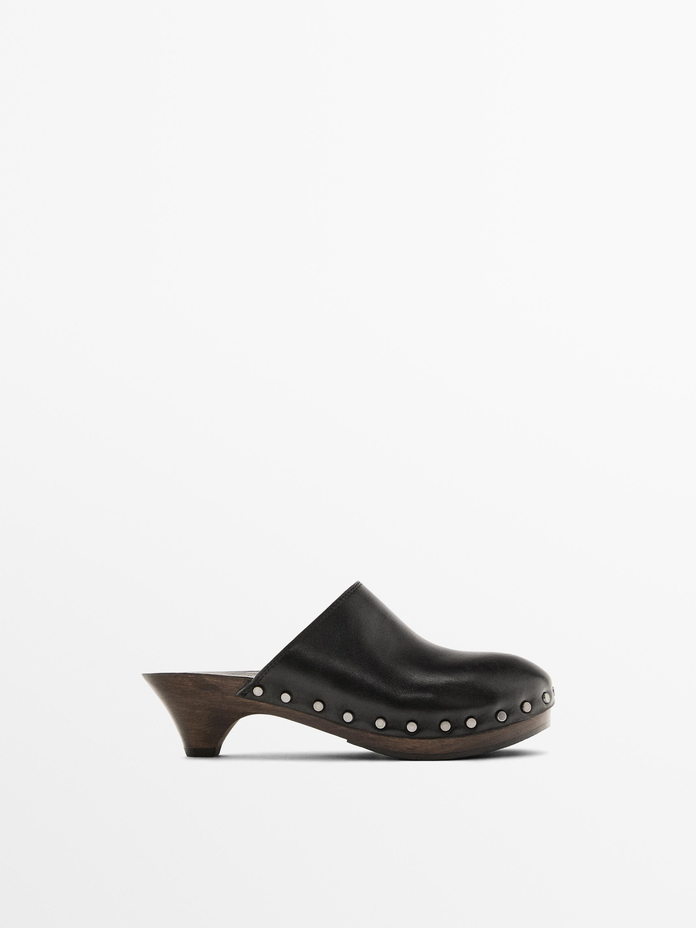 High-heel clogs | Massimo Dutti US