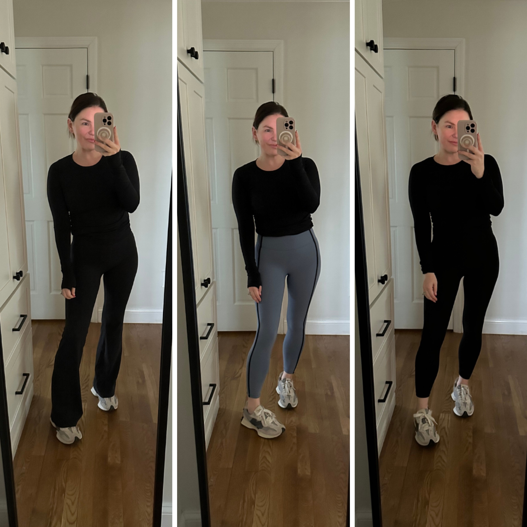 #AthletaPartner #powerofshe @athleta’s semi-annual sale is ON! great time to stock up on quality basics 💃 my favorite leggings are the Elation Ultra High Rise - I own the flare & the 7/8th length. I’m in an XS in the flare, S in the 7/8th.

also wearing the Momentum Seamless Top which is the PERFECT workout shirt - I’m in a small 

#LTKOver40 #LTKActive #LTKSaleAlert