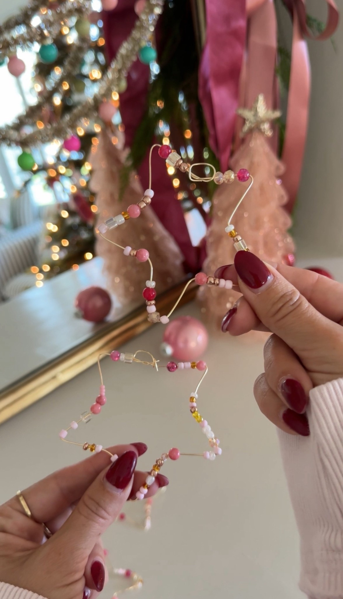 DIY beaded star ornaments 

#LTKSeasonal #LTKHome #LTKHoliday