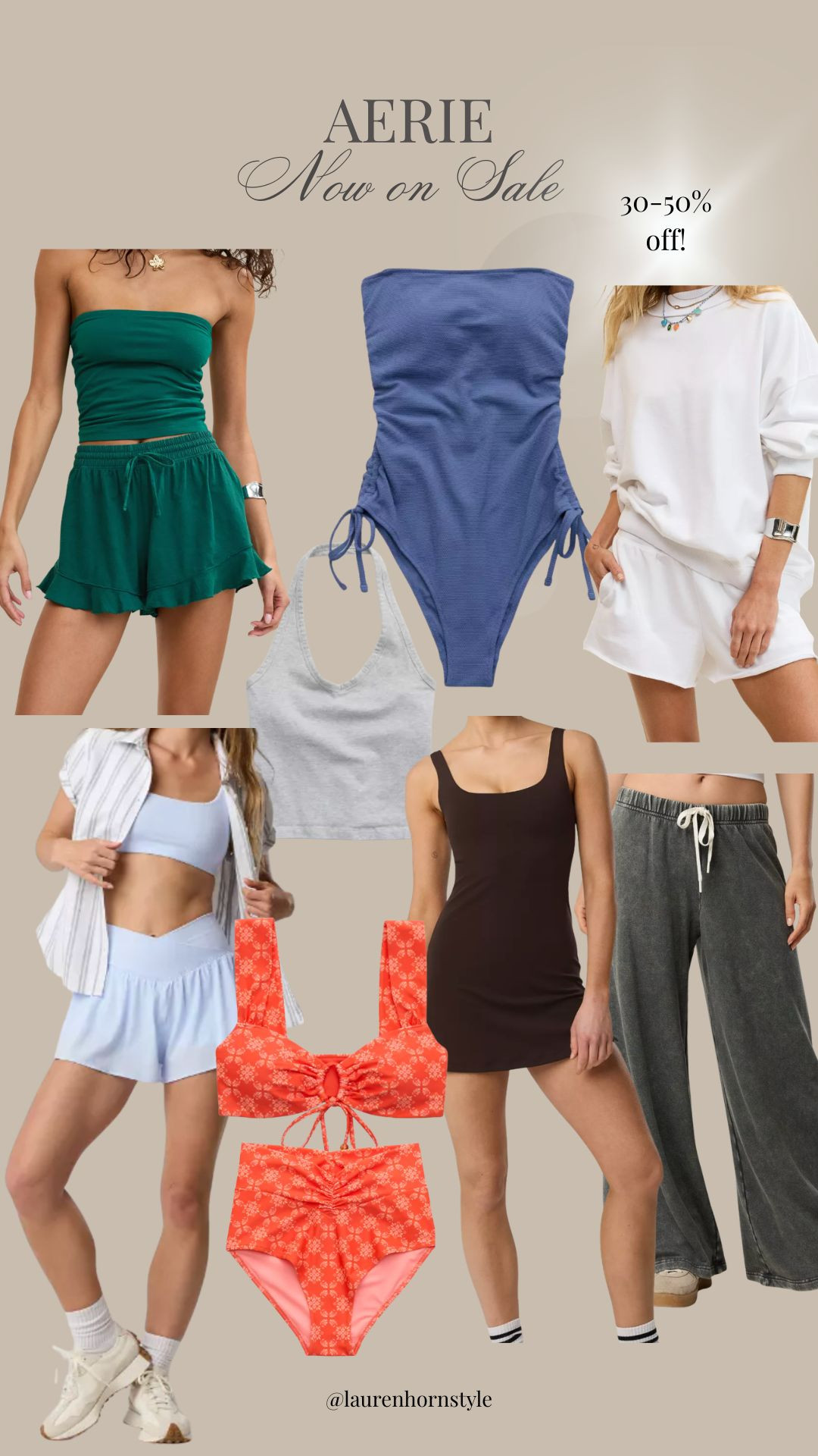 Aerie finds now on sale! 

Swimwear, matching set, lounge wear, vacation outfit, active wear, summer outift 

 #LTKSeasonal #LTKSaleAlert #LTKSwim