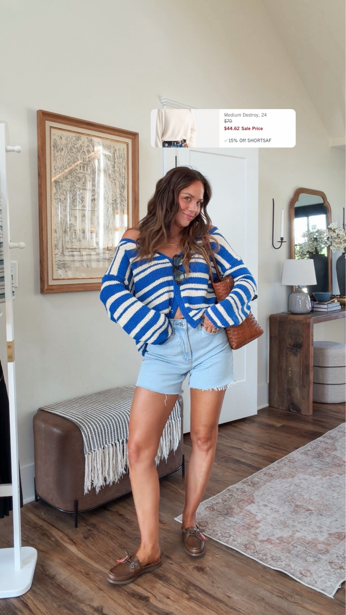 SHORTAF for extra $$ off my fave denim shorts! In 25 reg here!

#LTKootd #LTKSaleAlert