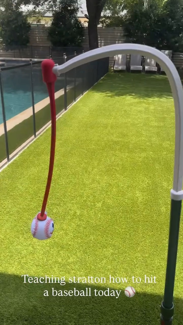 Teaching stratton how to hit a baseball today ⚾️ this Amazon batting tee is under $25!

#LTKKids #LTKActive #LTKHome