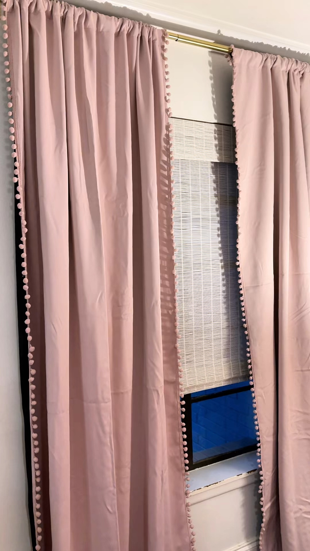 Black out curtains with Pom Pom trim. Come in a pack of two  

#LTKHome #LTKKids