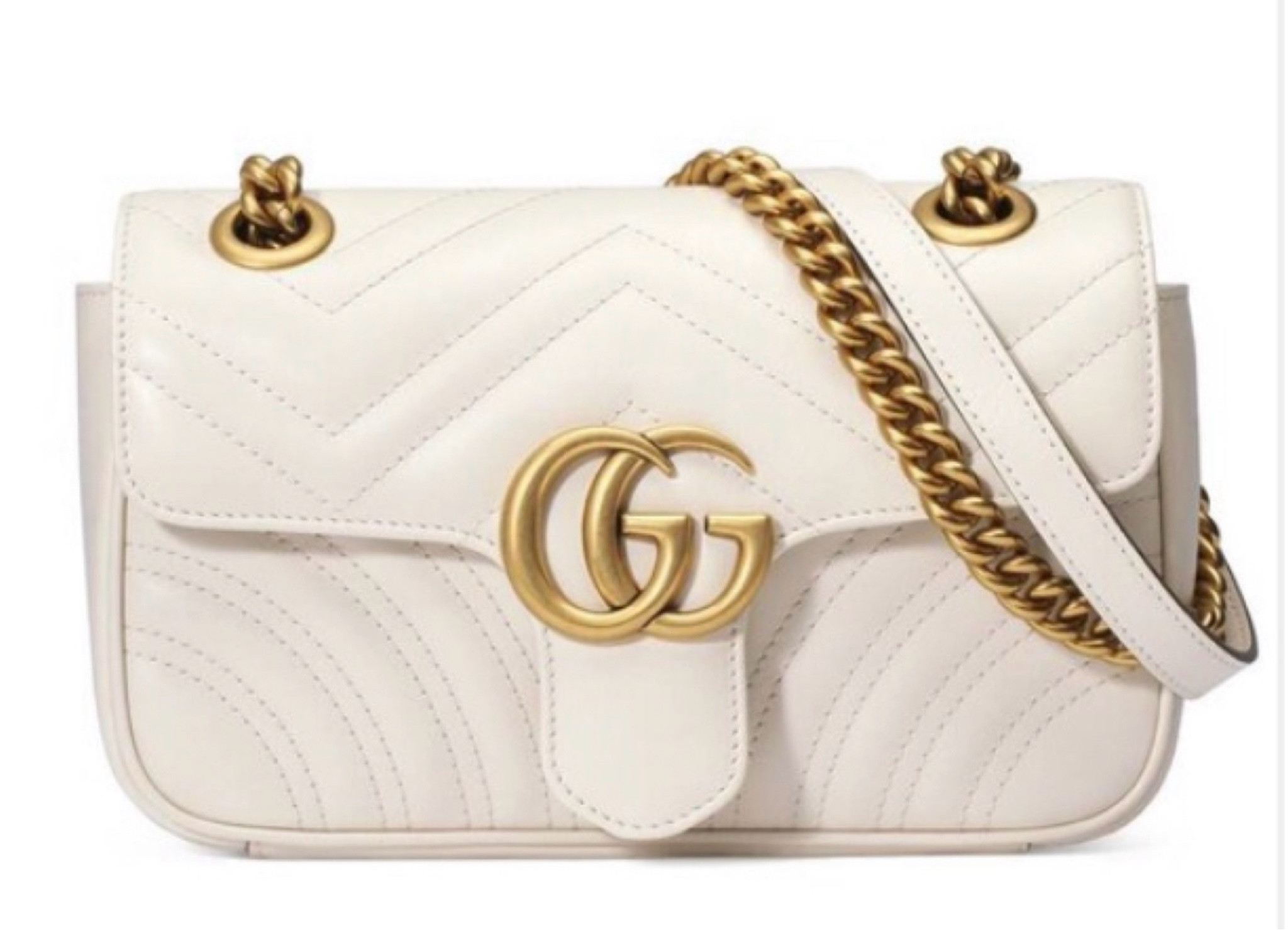 GG Marmont matelassé mini bag
Gucci cream handbag 

#LTKstyletip #LTKGiftGuide