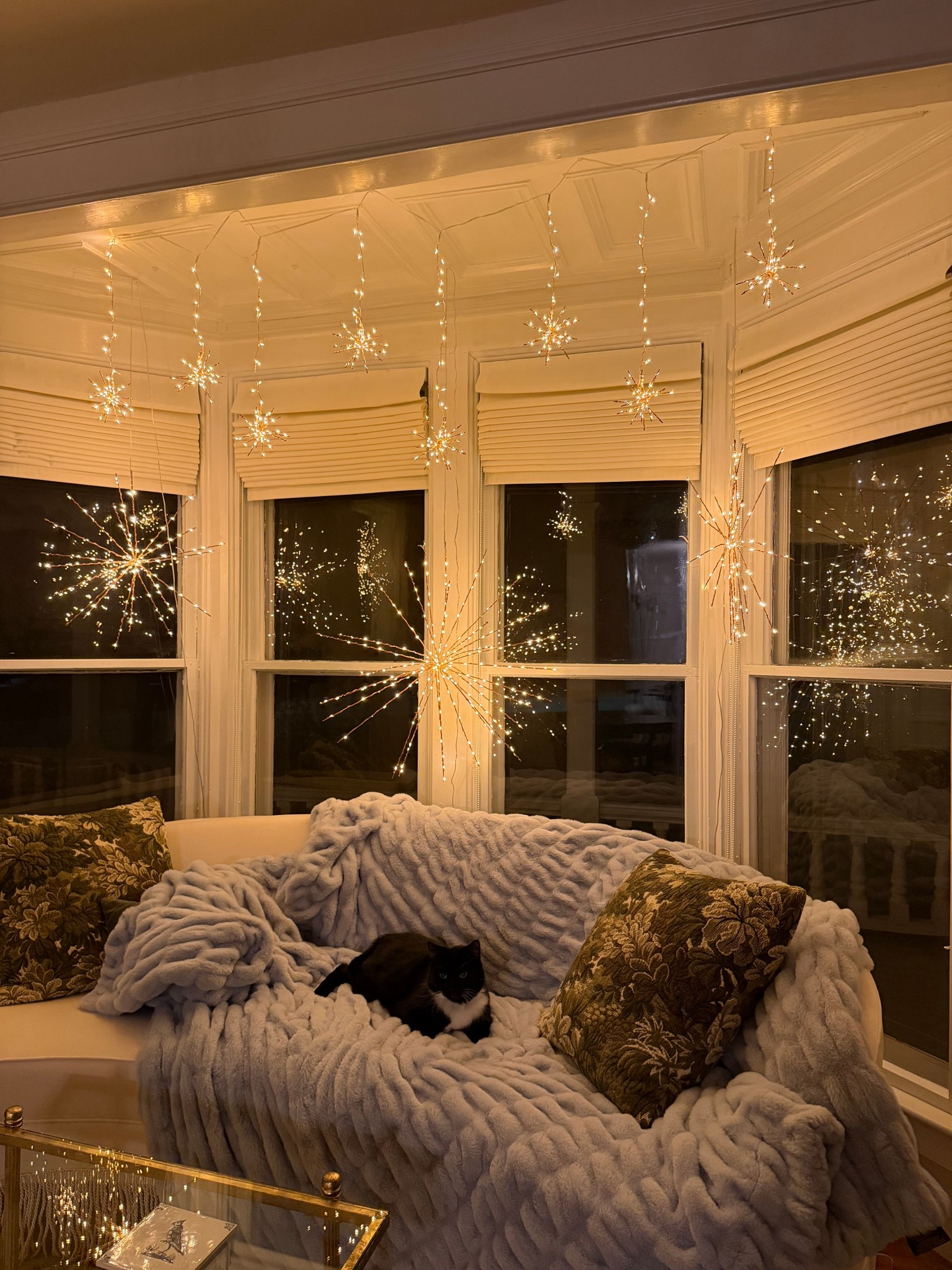 The coziest seat in the house rn
Code HATTIEKOLP30 on the stars and HATTIE55 on the blanket 

#LTKHoliday #LTKCyberWeek #LTKHome