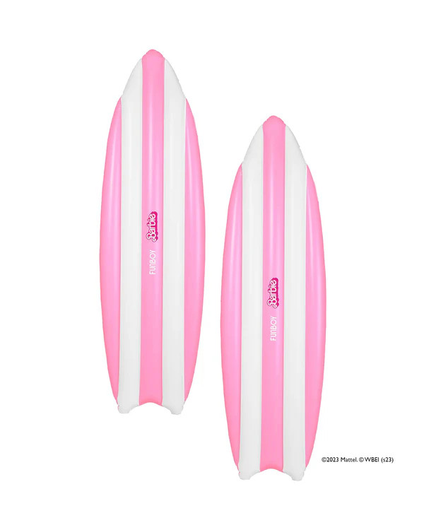 Barbie™ The Movie x FUNBOY Inflatable Surfboard Bundle | FUNBOY