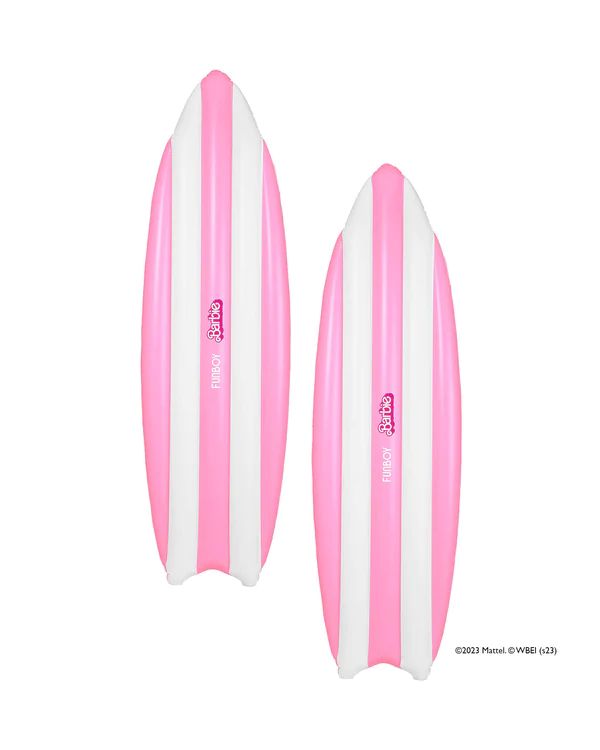 Barbie™ The Movie x FUNBOY Inflatable Surfboard Bundle | FUNBOY