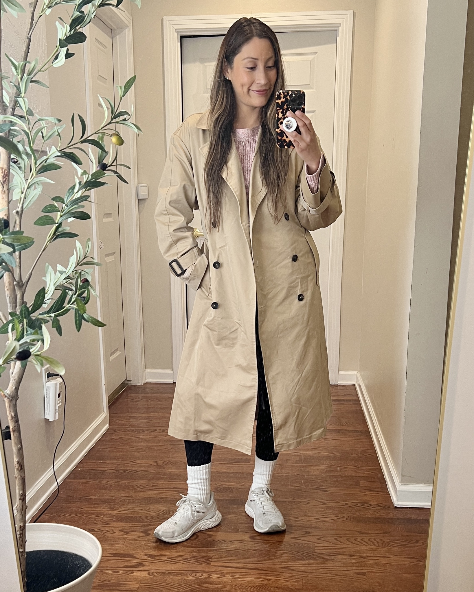 Homeschool, piano class and errands fit check 🧡 #momoutfit #fitcheck #trenchcoat #organicottom 

#LTKmomlife #LTKootd #LTKFindsUnder50