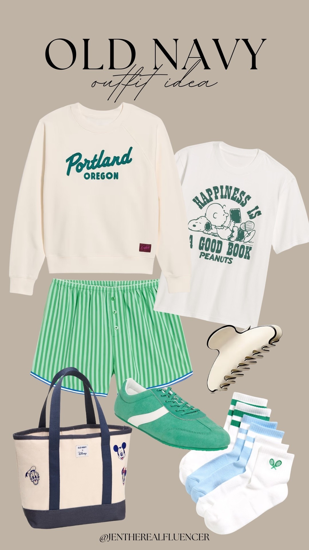 Old navy casual outfit idea 🤩

#LTKSaleAlert #LTKootd #LTKTravel