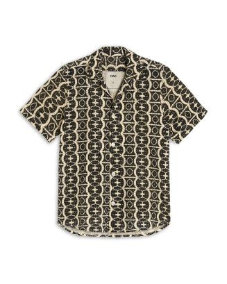 OAS Hypnotise Cuba Cotton Terry Relaxed Fit Button Down Shirt  | Bloomingdale's Men | Bloomingdale's (US)