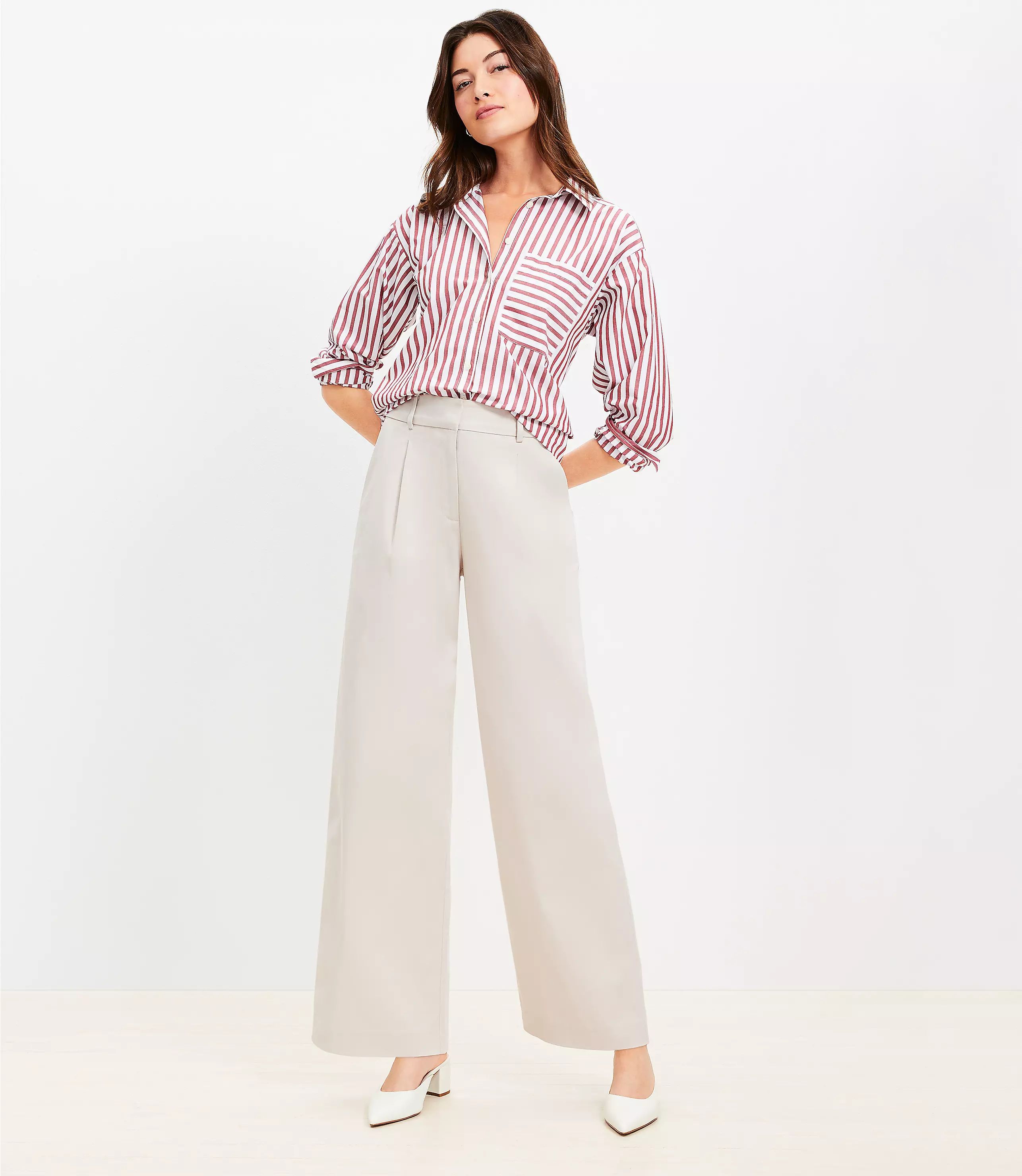 Peyton Trouser Pants | LOFT