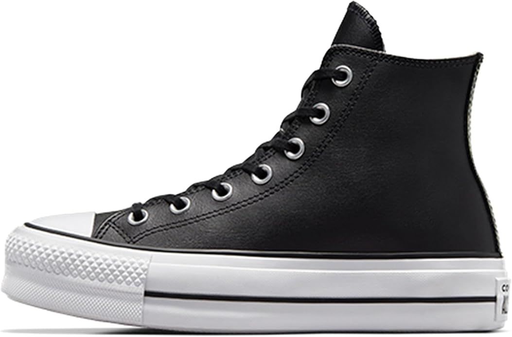 Converse Chucks Plateau White 560846C Chuck Taylor All Star Lift - HI White Black White | Amazon (US)