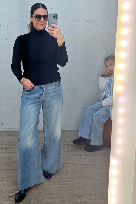 These jeans are so good! They are super wide, incredibly comfortable and are great color.  I love them.. Reformation.. under $200 and I’ve also included some other Reformation pieces I love. 

#LTKSeasonal #LTKFind #LTKstyletip