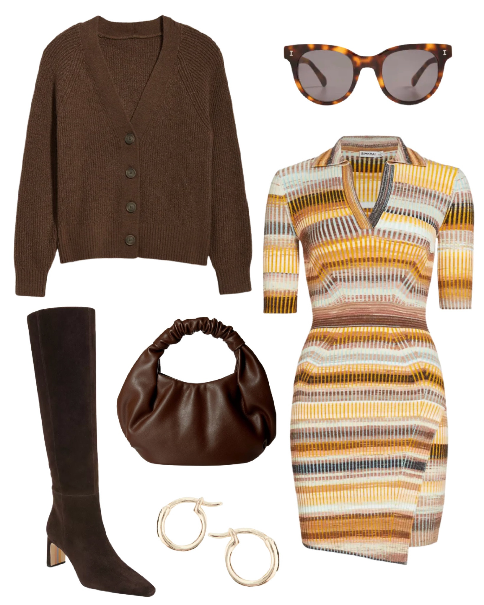 Summer to Fall Outfit Inspo: Girls Night Out 🍂 This SIMKHAI dress can be styled so many ways for now and later—also in a midi version! Similar, less expensive pieces also linked to recreate this look.

#LTKfindsunder100 #LTKfindsunder50 #LTKSeasonal