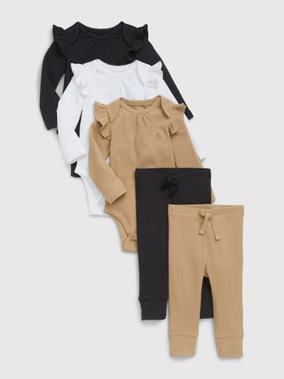 Baby First Favorites Rib Five-Piece Outfit Set | Gap (US)