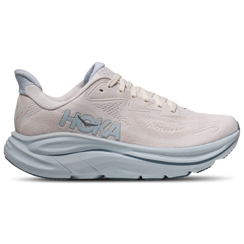 HOKA Womens HOKA Clifton 10 - Womens Running Shoes Grout/Mineral Blue Size 7.5 | Champs Sports