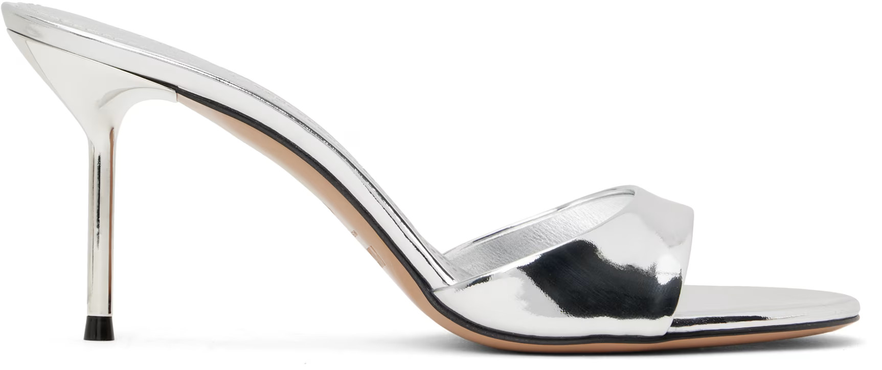 Silver Lidia 70 Mules | SSENSE