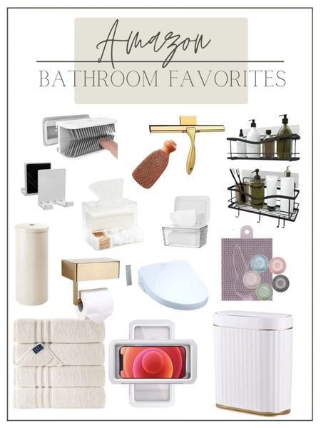 Amazon bathroom favorites  

#LTKhome #LTKunder100 #LTKbeauty