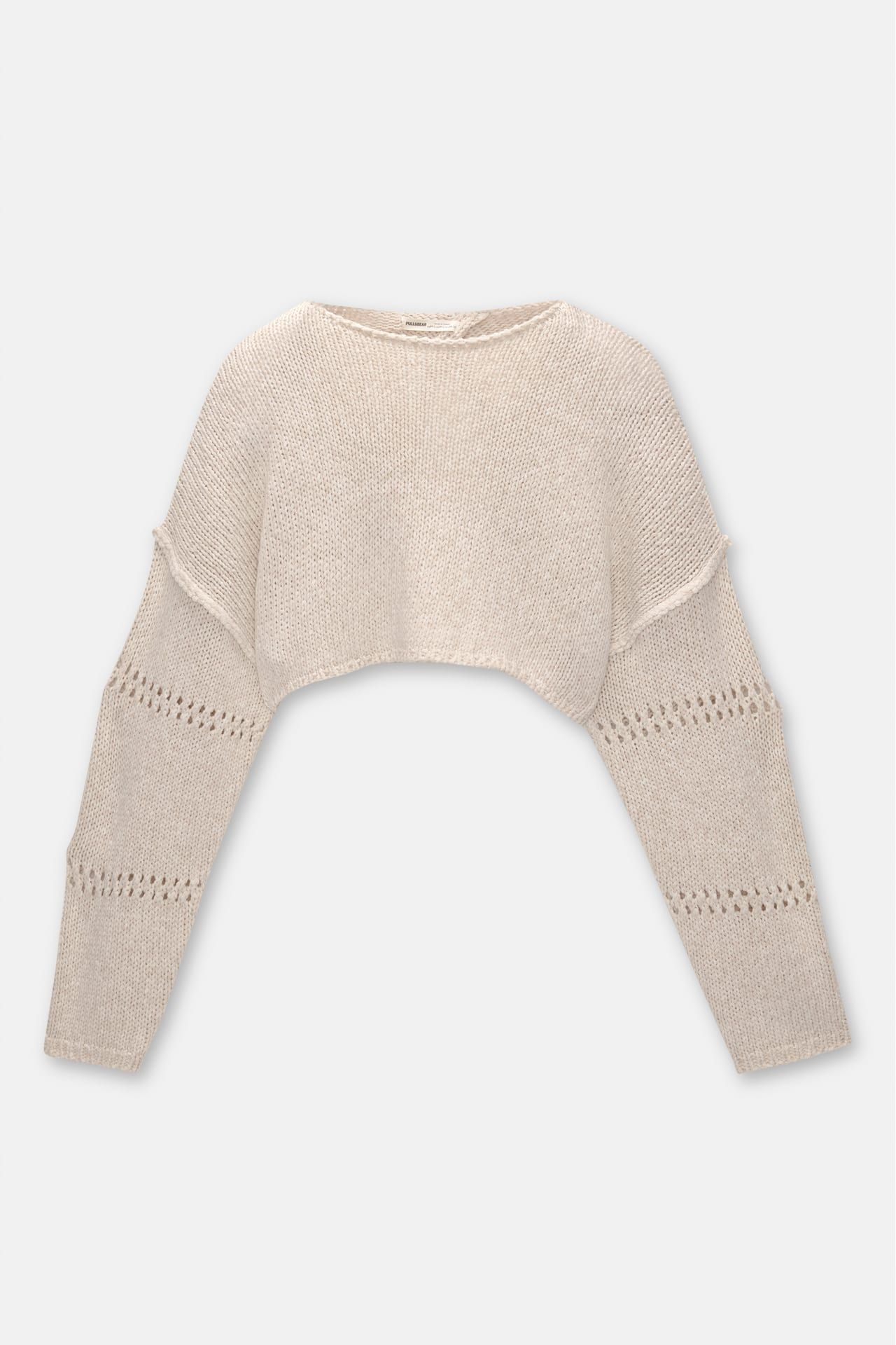 Open back knit sweater | PULL and BEAR UK