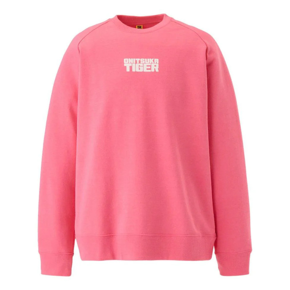 Onitsuka Tiger Crewneck Sweatshirt 'Pink' 2183B404-700 | KICKS CREW