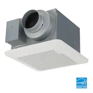 Panasonic Whisper Choice DC Pick-A-Flow 80/110 CFM Ceiling Bathroom Exhaust Fan with Flex-Z Fast ... | The Home Depot