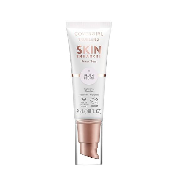 CoverGirl TruBlend Skin Enhancer, Plush Plump, Primer, Plumps Dry Skin, Blurs Pores, Hydrating, B... | Amazon (US)