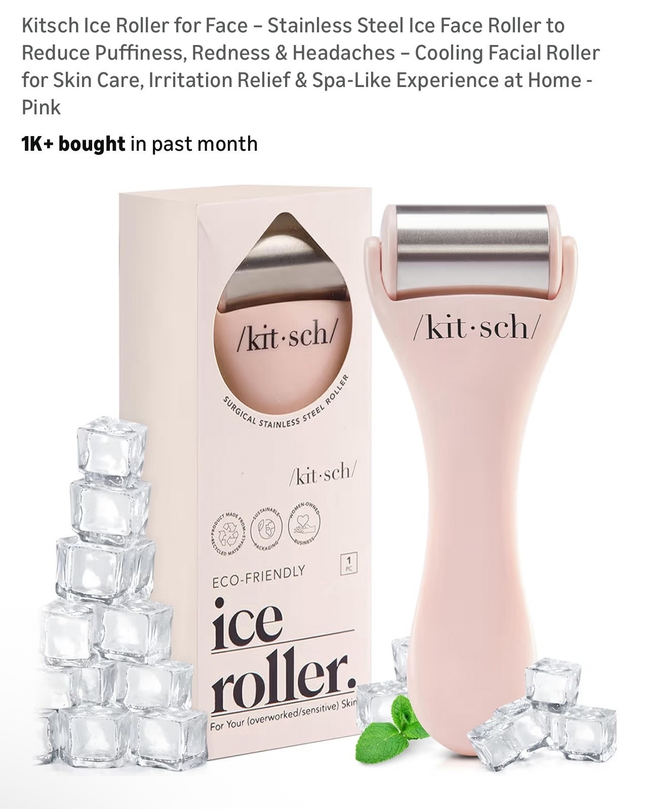My ice roller broke so I have been on the hunt for a new one! I loved storing mine in the freezer. It’s the perfect de puffer and wakes me up in the morning. Grabbing this one and it’s 20% off!!  

#LTKmorningroutine #LTKdayinmylife #LTKgrwm