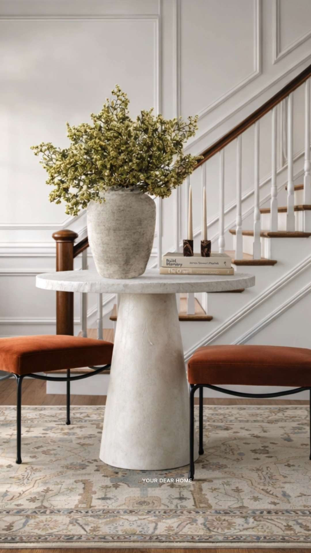 A lighter, more airy take that still feels grounded. The soft tones, warm accents, and simple styling make this perfect if you want something minimal but still interesting to look at. 

 #LTKHome