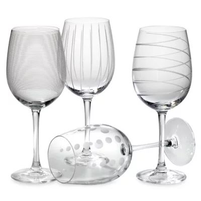 Mikasa® Cheers 16 oz. White Wine Glasses (Set of 4) | Bed Bath & Beyond | Bed Bath & Beyond