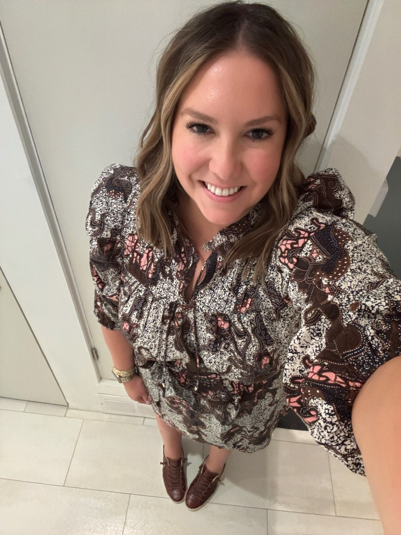 My last outfit from Palm Springs. I love the colors in this dress for Fall especially in climates where it didn’t feel like Fall quite yet. Cleobella makes the prettiest and unique dresses. They are definitely a go to brand of mine  I paired it with my Merlot Golden Gooses for a casual and comfortable look for our last dinner out  

#LTKMidsize #LTKShoeCrush #LTKSeasonal