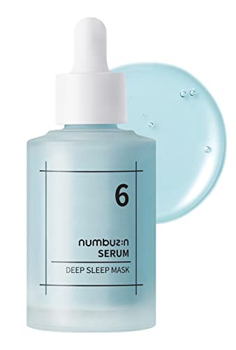 numbuzin No.6 Deep Sleep Mask Serum | Instant, Long Lasting Hydration, Hyaluronic Acid, Niacinami... | Amazon (US)