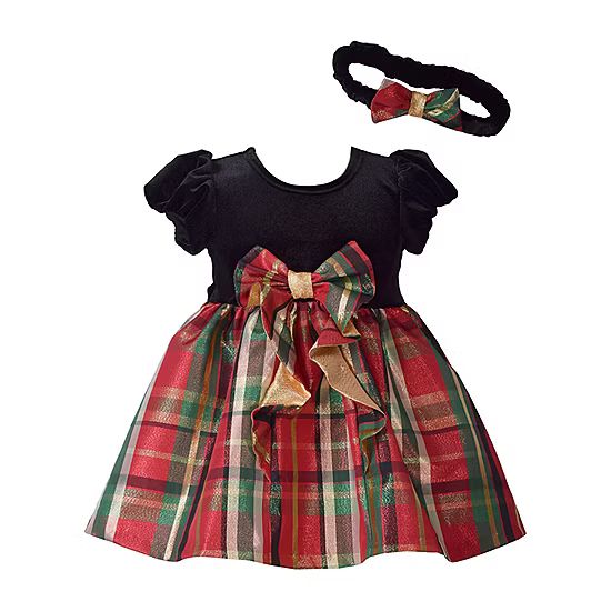 Bonnie Jean Baby Girls Short Sleeve Empire Waist Dress | JCPenney