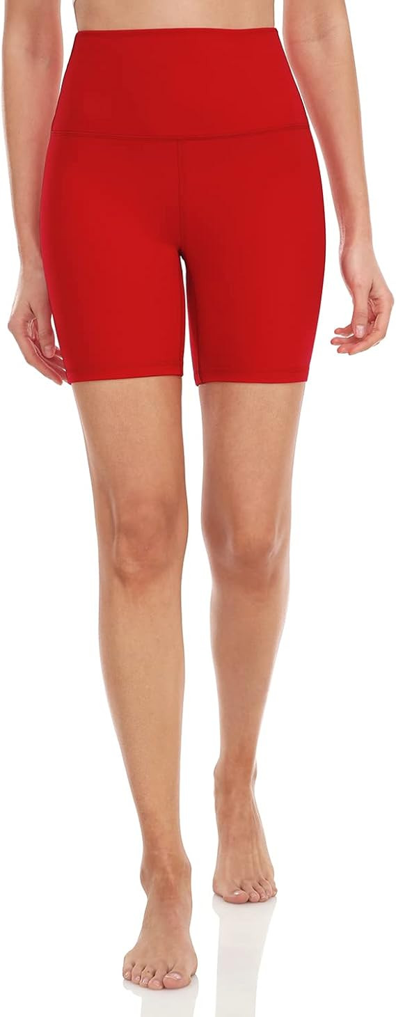 HeyNuts Essential/Workout Pro Biker Shorts for Women, High Waisted Workout Compression Yoga Short... | Amazon (US)