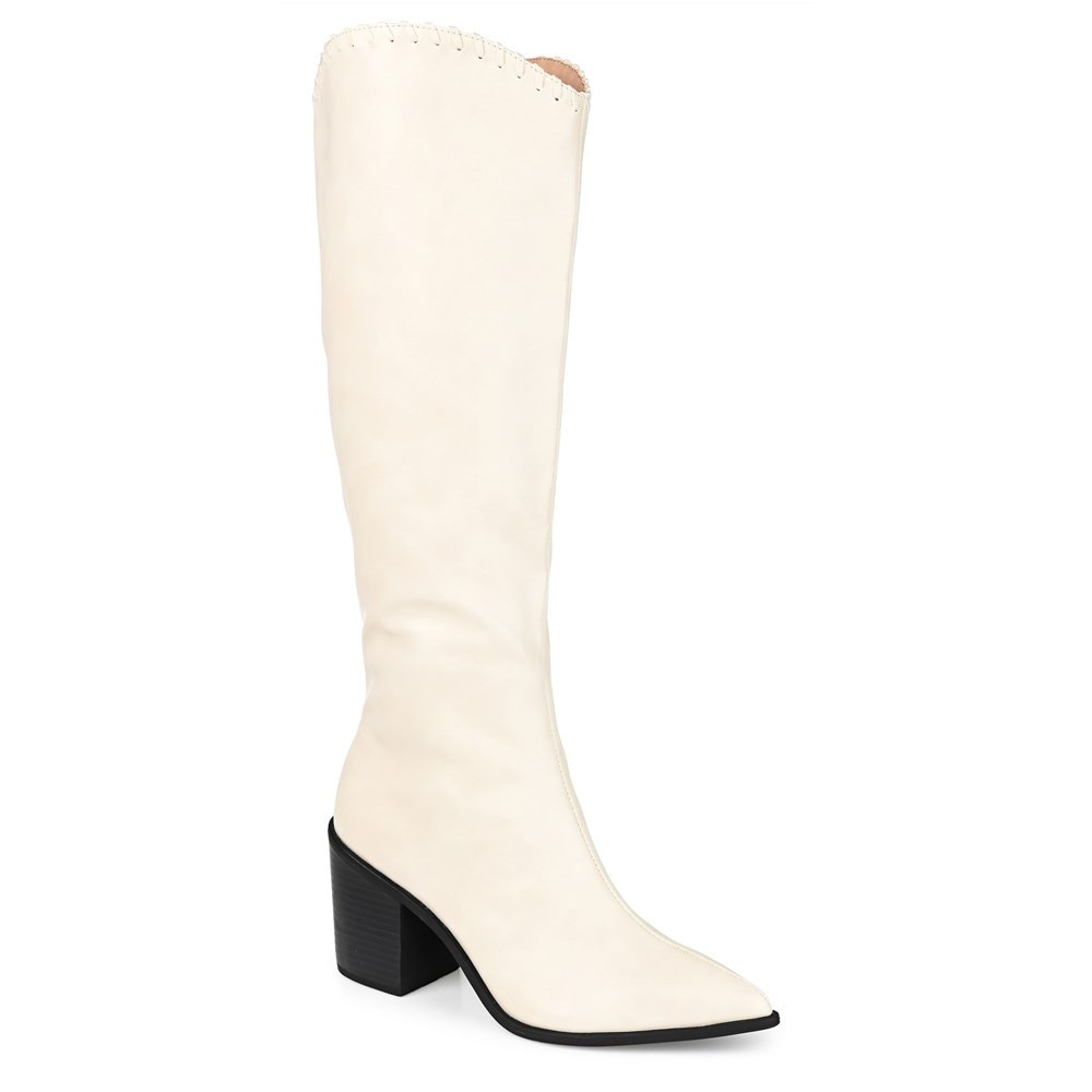 Women's Daria X-Wide Calf Block Heel Tall Boot | Famous Footwear