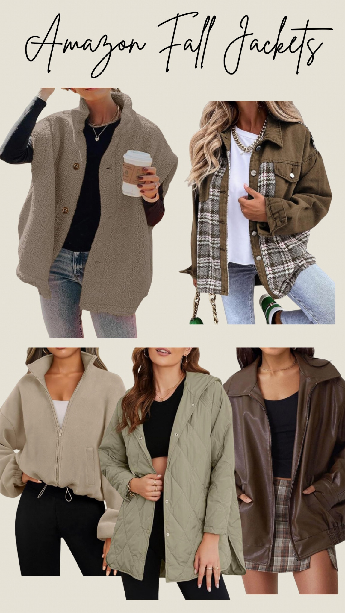 Amazon fall jackets. Fall jackets. Amazon fall fashion. Fall looks  

#LTKFindsUnder50 #LTKSeasonal #LTKFallSale
