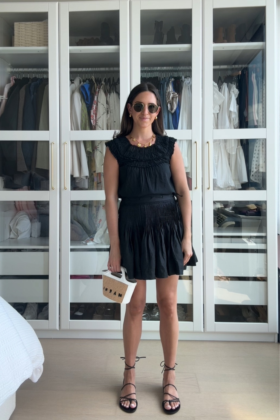 Size xxsmall top 
Size 0 skirt 

Summer outfit, work outfit, summer style, j crew 

#LTKSeasonal #LTKStyleTip #LTKFindsUnder100