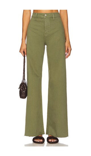Penny High Rise Crop Wide Leg in Meadow | Revolve Clothing (Global)