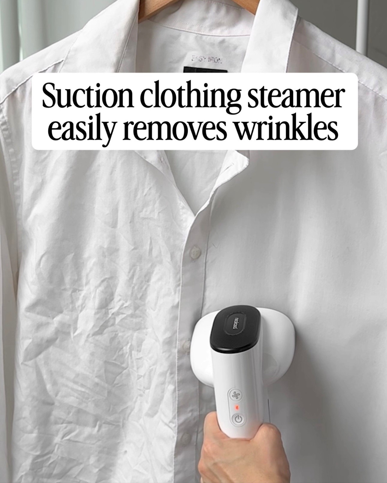 Wrinkles gone in seconds with this suction grip steamer ✨

amazon find, amazon must have, clothing steamer, wrinkle remover, garment steamer, travel steamer, laundry hack tool, home cleaning gadget

#LTKselfcare #LTKmomlife #LTKHome