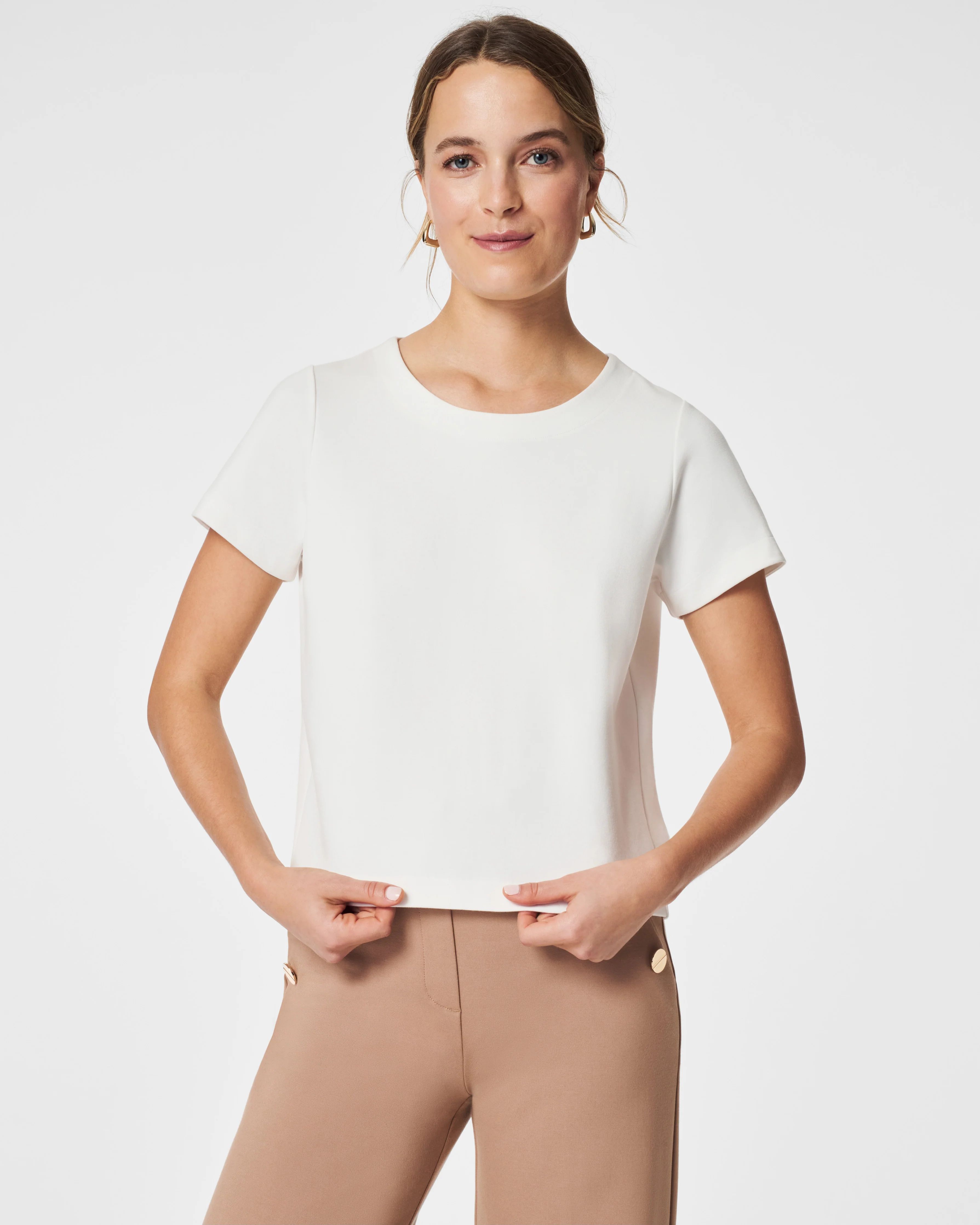 The Perfect Pleated Back Top | Spanx