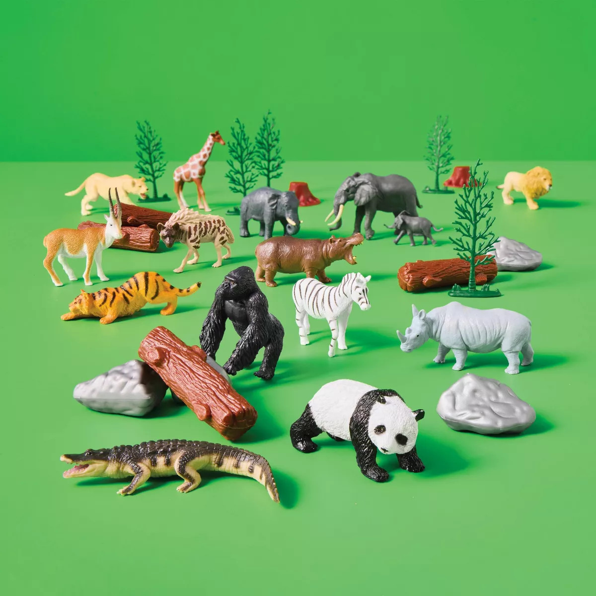Safari Animal Figure - 30pc - Gigglescape™ | Target