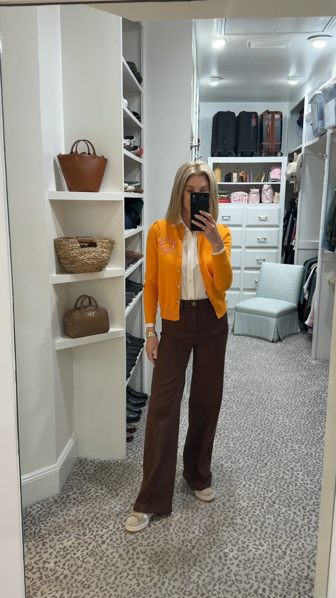 Loving this casual combo! 
Jeans -4. Sweater and shirt - S 

#LTKootd #LTKgrwm #LTKOver40