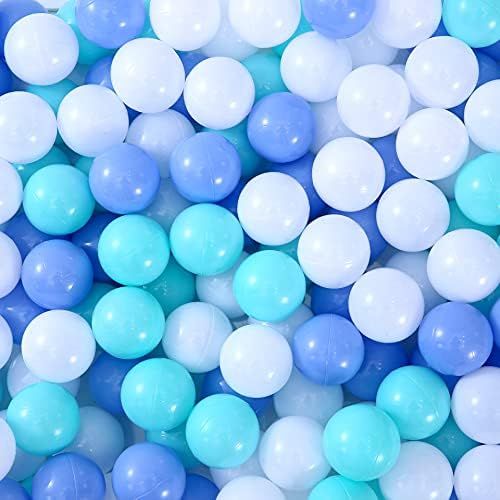 Thenese Pit Balls Crush Proof Plastic Children's Toy Balls Macaron Ocean Balls Small Size 2.15 In... | Amazon (US)