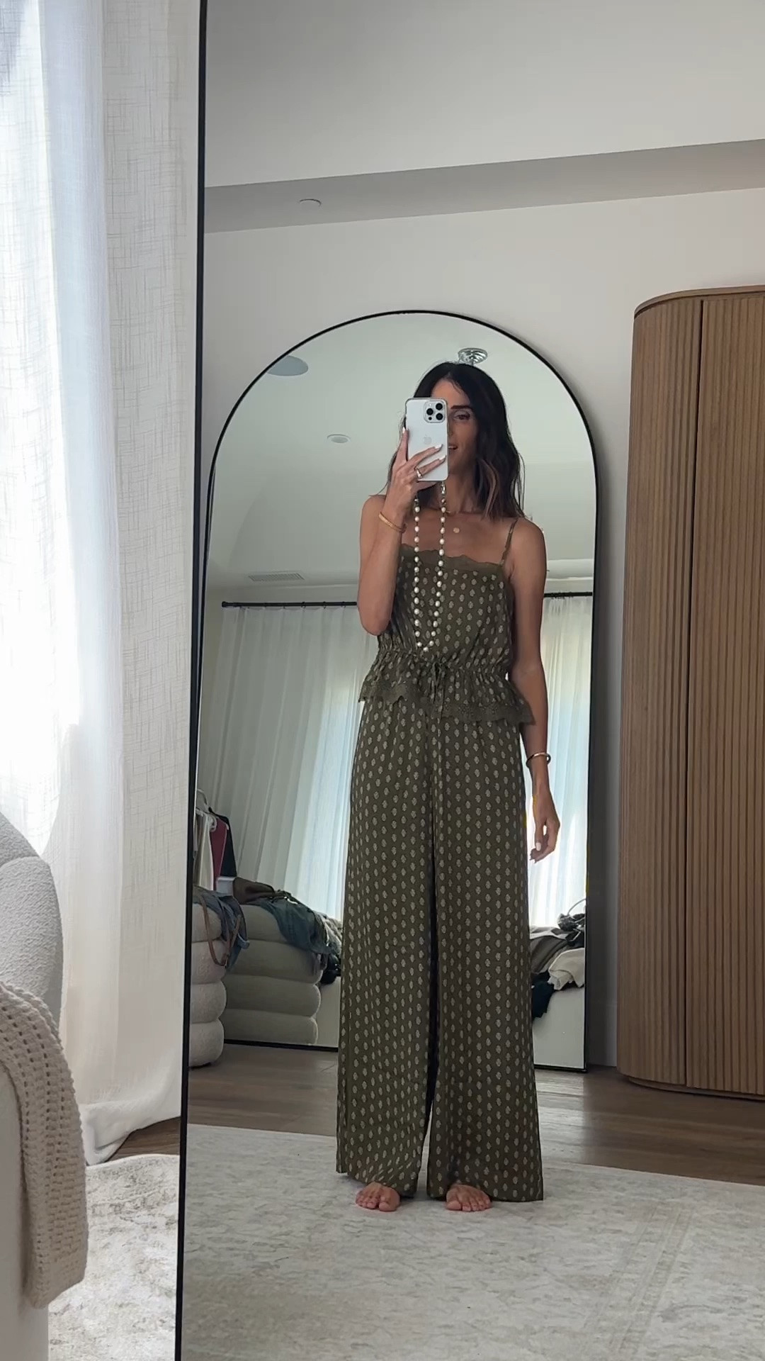 I absolutely love this pajama set from @Target !!! It’s silky, lightweight and comfortable😍 I’m just shy of 5-7” wearing a size XS. #target #stylinbyaylin #aylin #matchingset

#LTKgrwm #LTKSeasonal #LTKootd